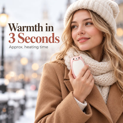 2-in-1 Magnetic Bear Hand Warmers