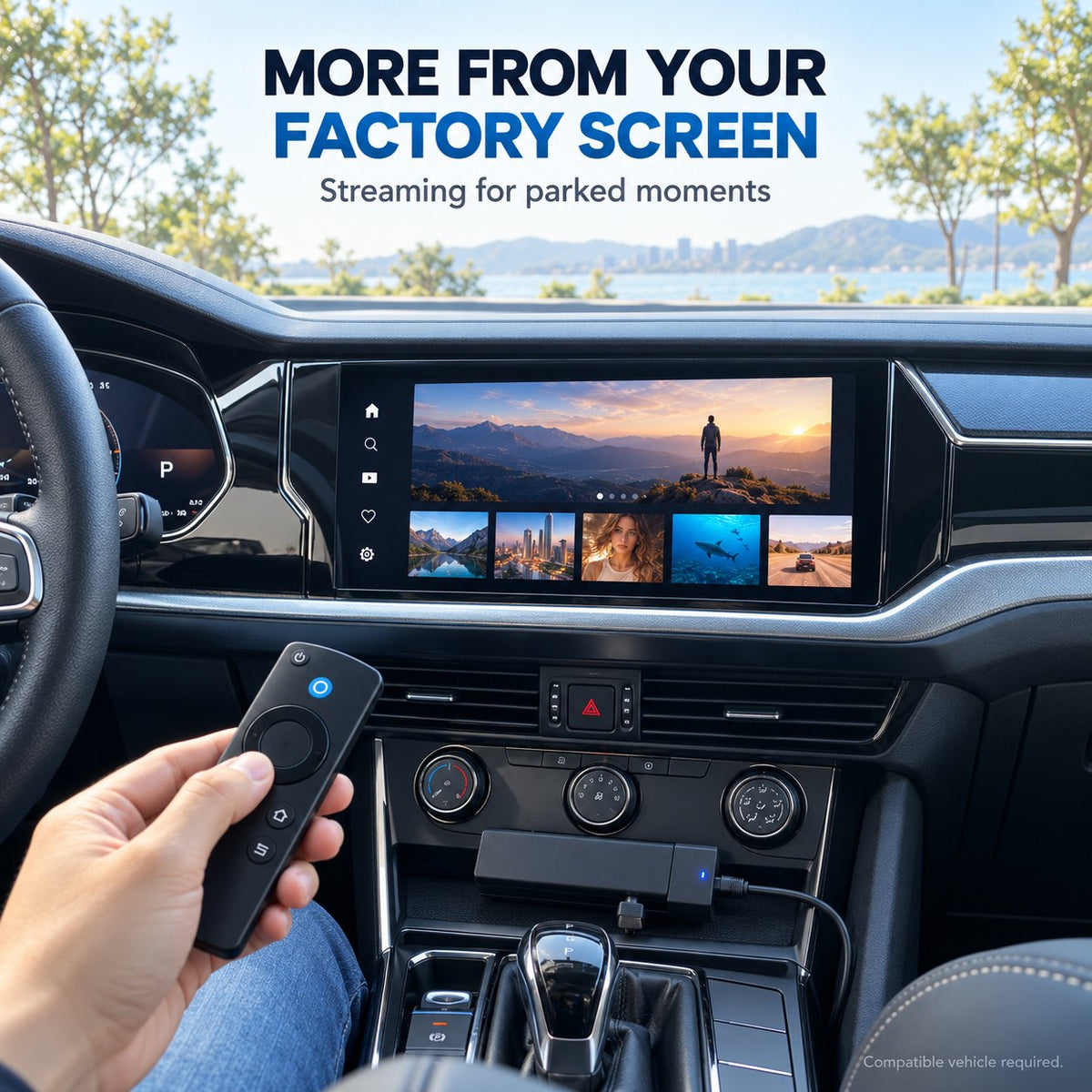 🚗Tiny Black Puck Plugs Into Your Factory CarPlay Port