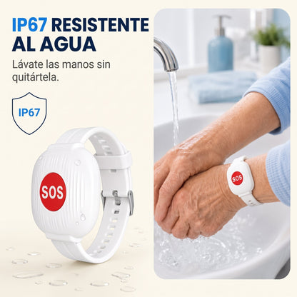🆘 SOS Alert Bracelet – One-Press Family Notification Wristband