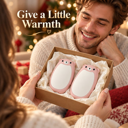 2-in-1 Magnetic Bear Hand Warmers
