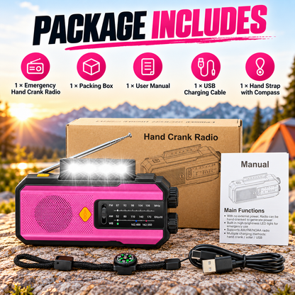 Multifunction Emergency Radio