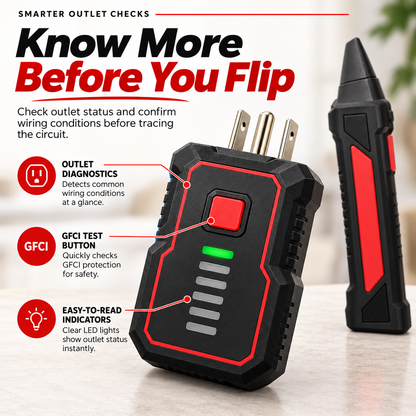 ⚡ Circuit Breaker Finder Kit – Find the Right Breaker Fast & Accurately