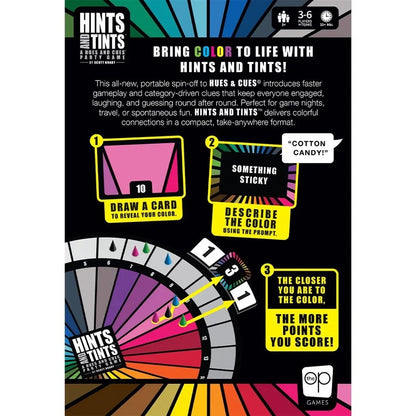 🎨 Hints and Tints – Creative Color Guessing Party Board Game for Family & Friends