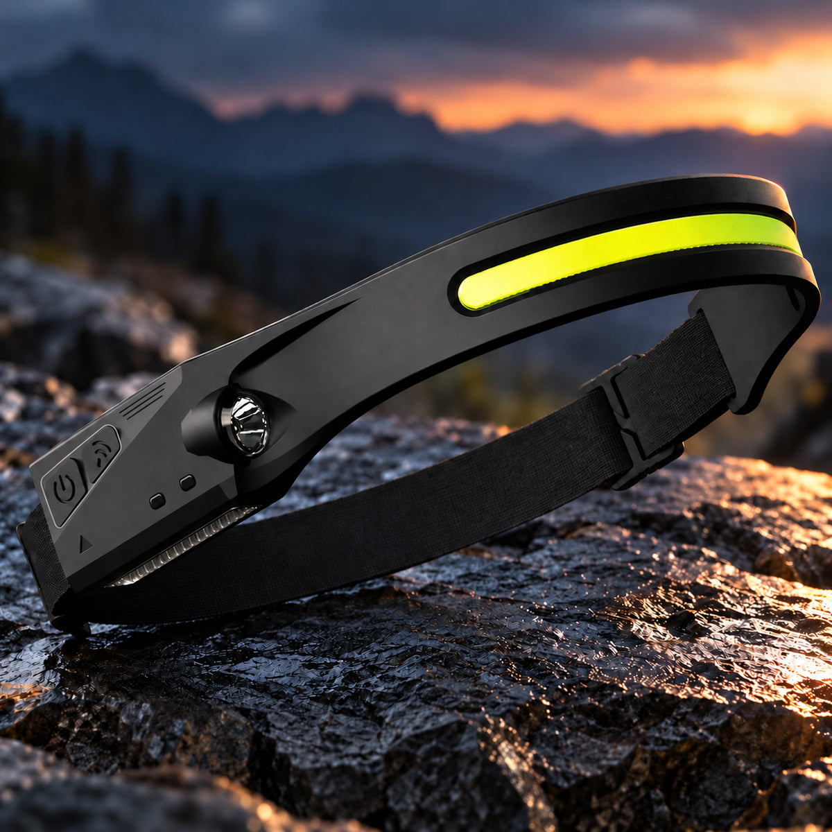 Low profile rechargeable headlamp product