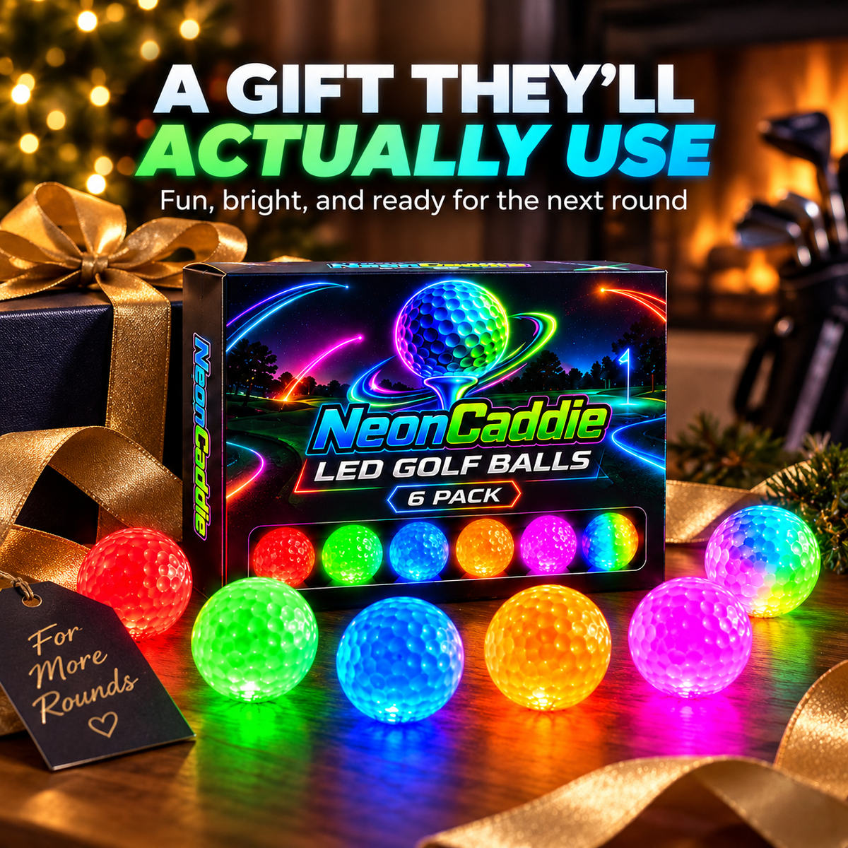 ✨⛳Light up every round, Ahlet-LED Golf Balls