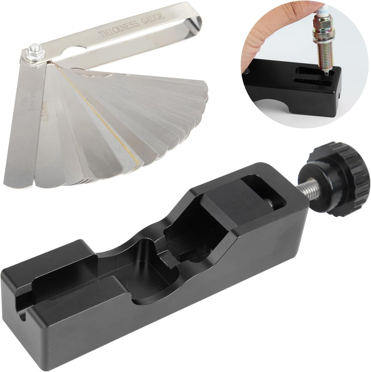 🧰 Spark Plug Gap Adjustment Kit | For Cars, Motorcycles & Small Engines