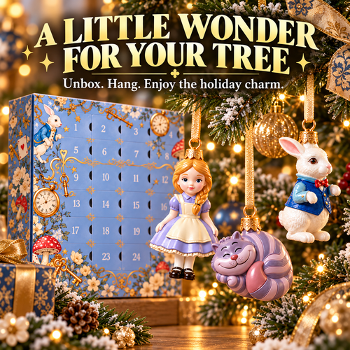 ✨Whimsical Character Ornament Advent Calendar — Christmas Countdown Surprise Box🎁