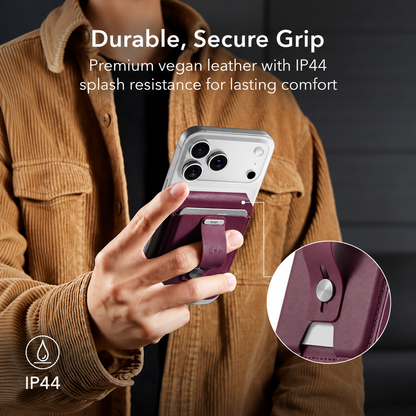 🔍 ESR Geo Magnetic Wallet – Apple Find My, 5-Card Holder, RFID Blocking & Adjustable Phone Stand