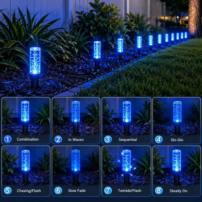 ☀️ Solar Pathway Stake Light – Automatic Outdoor Garden & Walkway Accent Lighting✨🌿