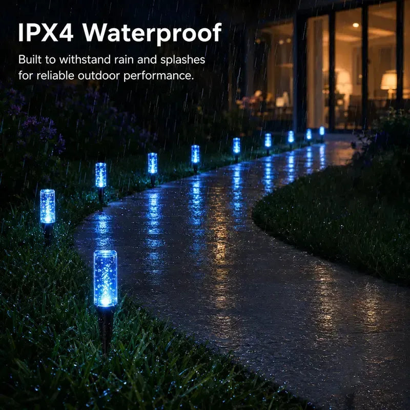☀️ Solar Pathway Stake Light – Automatic Outdoor Garden & Walkway Accent Lighting✨🌿