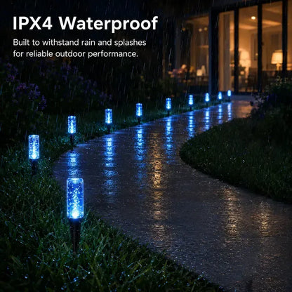 ☀️ Solar Pathway Stake Light – Automatic Outdoor Garden & Walkway Accent Lighting✨🌿