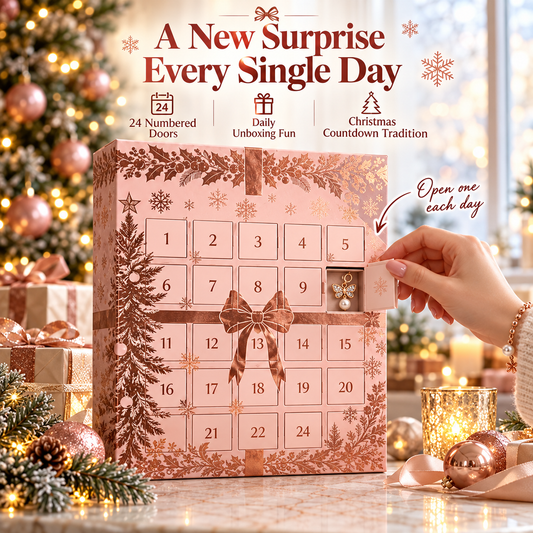 🎄 24-Day Jewelry Advent Calendar – A Little Sparkle Every Day