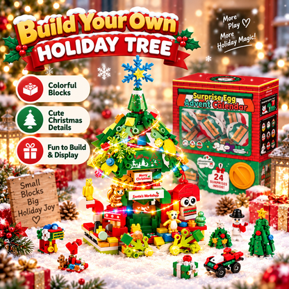 🎅 2026 Christmas Capsule Building Blocks, Surprise Mini Building Set