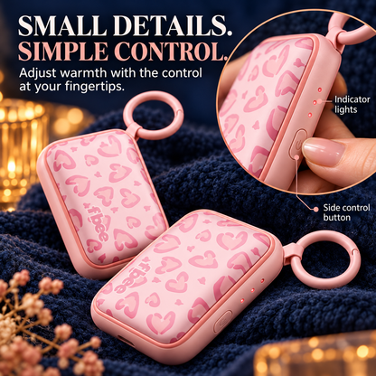🔥🎁Rechargeable Hand Warmers with Carrying Rings