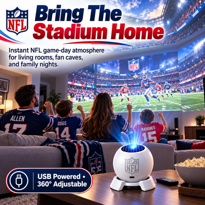 🏈 NFL Game Day Projector Light – Bring Stadium Atmosphere Home ✨