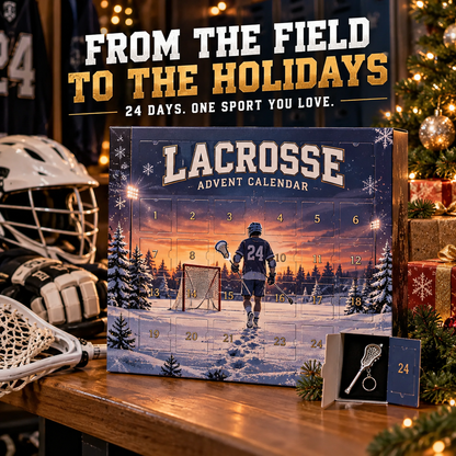 🥍🎄 24-Day Lacrosse Advent Calendar – Count Down to Christmas, One Surprise at a Time