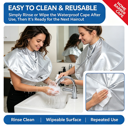 2026 New Diy Hair Cutting Cloak Umbrella Cape✨