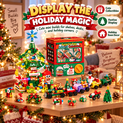 🎅 2026 Christmas Capsule Building Blocks, Surprise Mini Building Set
