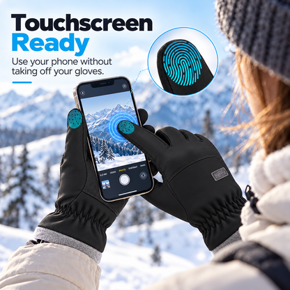 ❄️Viyawise Unisex Outdoor Winter Water-Resistant Thermal Ski Fibers Gloves