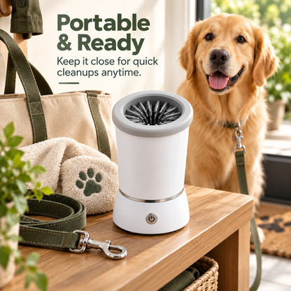 🐾Automatic Dog PawCleaner, Electric PawWasher for Dogs