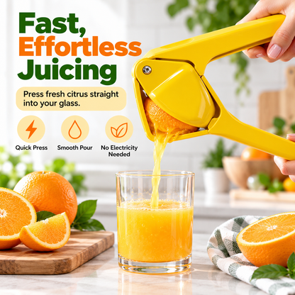 Manual Citrus Juicer – Easy Hand Press for Fresh Juice
