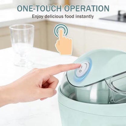 📦Free Shipping🎁Mini Homemade Ice Cream Maker 🍦 Personal Frozen Dessert Machine