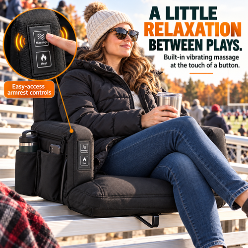 🥰Portable Heated Stadium Seat