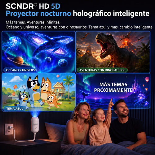 🌈🌹 New Generation HD Smart Dynamic 5D Holographic Night Light Projector 🌹