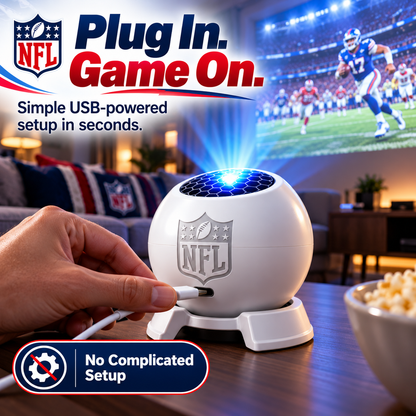 🏈 NFL Game Day Projector Light – Bring Stadium Atmosphere Home ✨