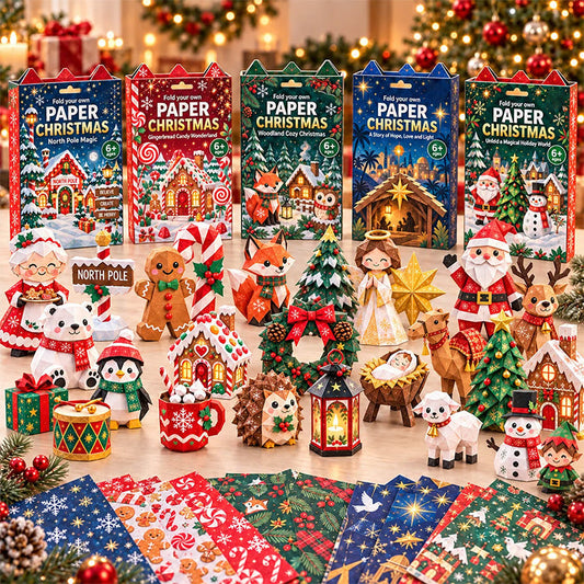 Fold Your Own Paper Christmas