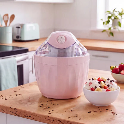 📦Free Shipping🎁Mini Homemade Ice Cream Maker 🍦 Personal Frozen Dessert Machine