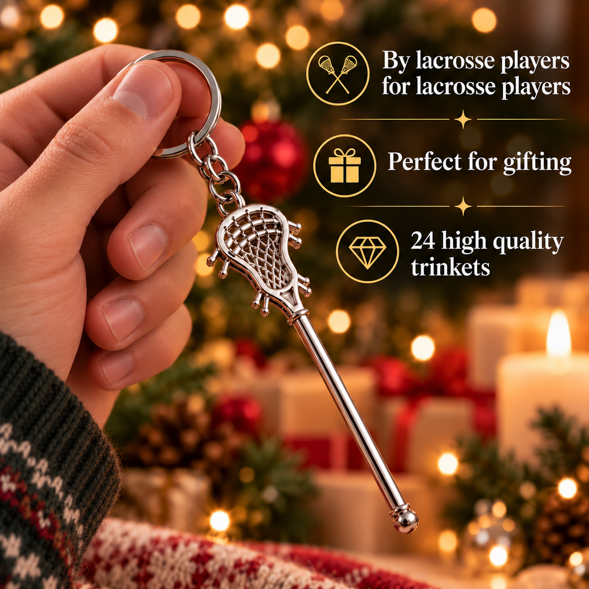 🥍🎄 24-Day Lacrosse Advent Calendar – A Holiday Surprise for Every Fan