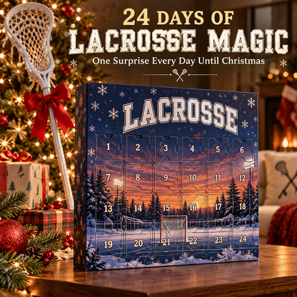 🥍🎄 24-Day Lacrosse Advent Calendar – Count Down to Christmas, One Surprise at a Time