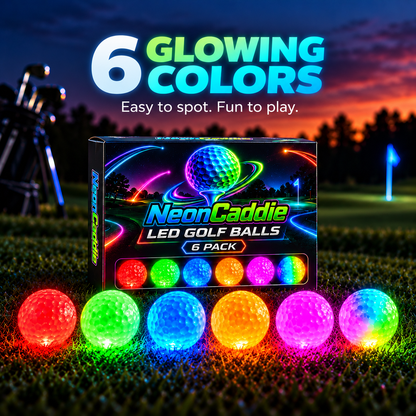 ✨⛳Light up every round, Ahlet-LED Golf Balls