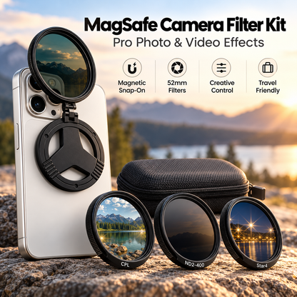 ❤️ MagSafe Camera Filter Kit – Pro Photo & Video Effects