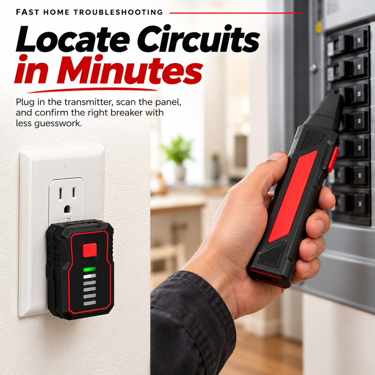⚡ Circuit Breaker Finder Kit – Find the Right Breaker Fast & Accurately