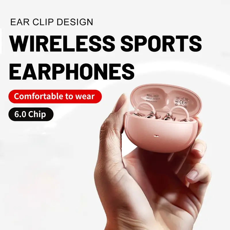 Open-Ear Wireless Earbuds – Comfortable Fit, 36H of Listening