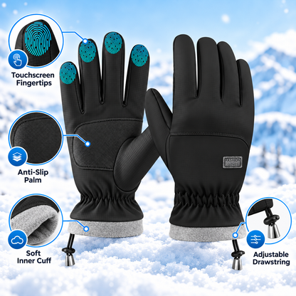❄️Viyawise Unisex Outdoor Winter Water-Resistant Thermal Ski Fibers Gloves