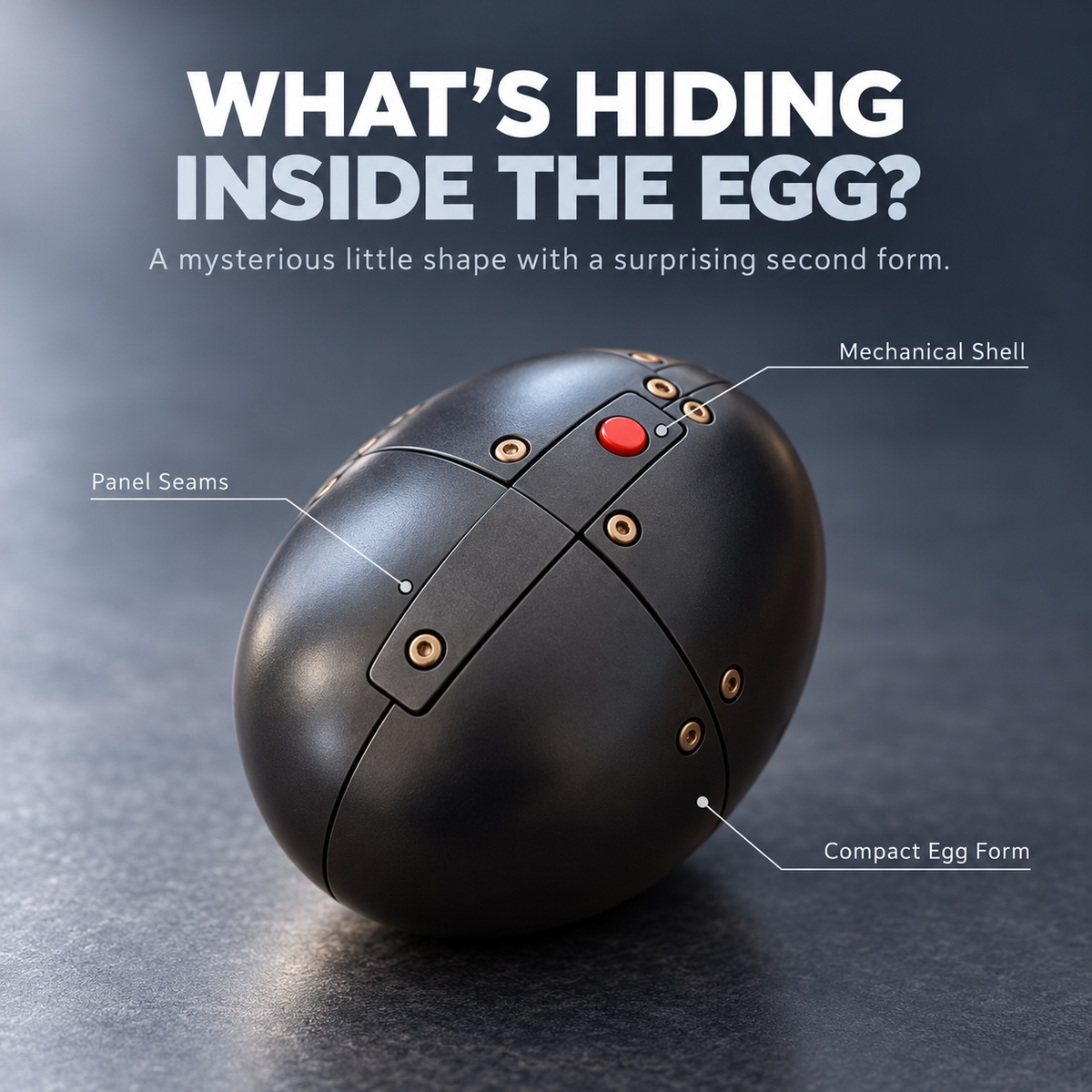🥚🐉DragonMorph – Egg to Dragon Transforming Mechanical Toy🎁