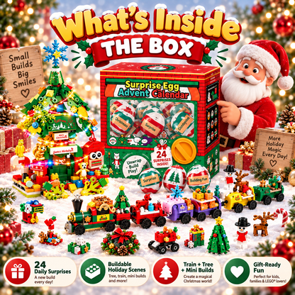 🎅 2026 Christmas Capsule Building Blocks, Surprise Mini Building Set