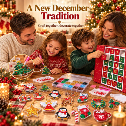 Diamond Painting Advent Box | 24 Little Handmade Treasures For Christmas