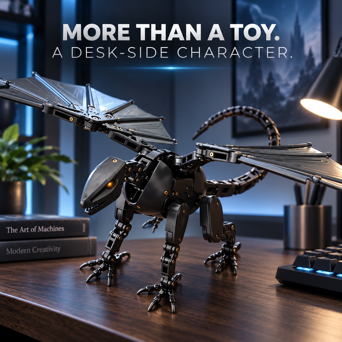 🥚🐉DragonMorph – Egg to Dragon Transforming Mechanical Toy🎁