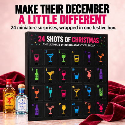 🎄24 Shots Of Christmas - A Holiday Surprise Behind Every Door