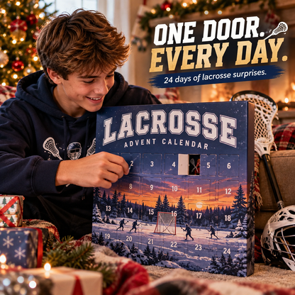 🥍🎄 24-Day Lacrosse Advent Calendar – Count Down to Christmas, One Surprise at a Time
