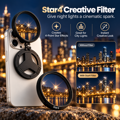❤️ MagSafe Camera Filter Kit – Pro Photo & Video Effects