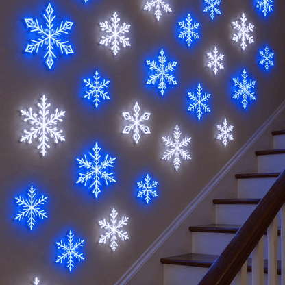 ❄️LED Snowflake Wall Set