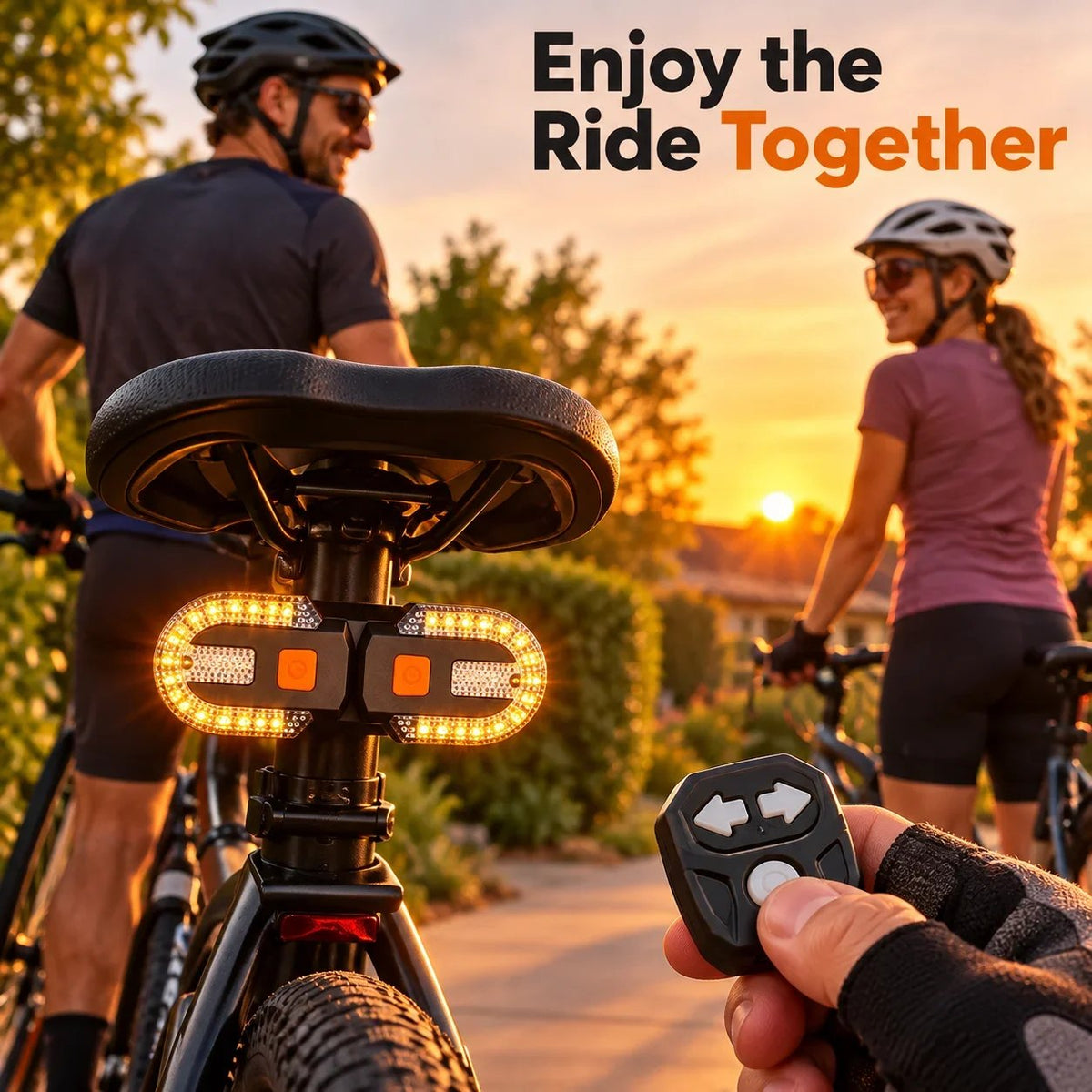 🚲 Bike Turn Signal Light + Remote