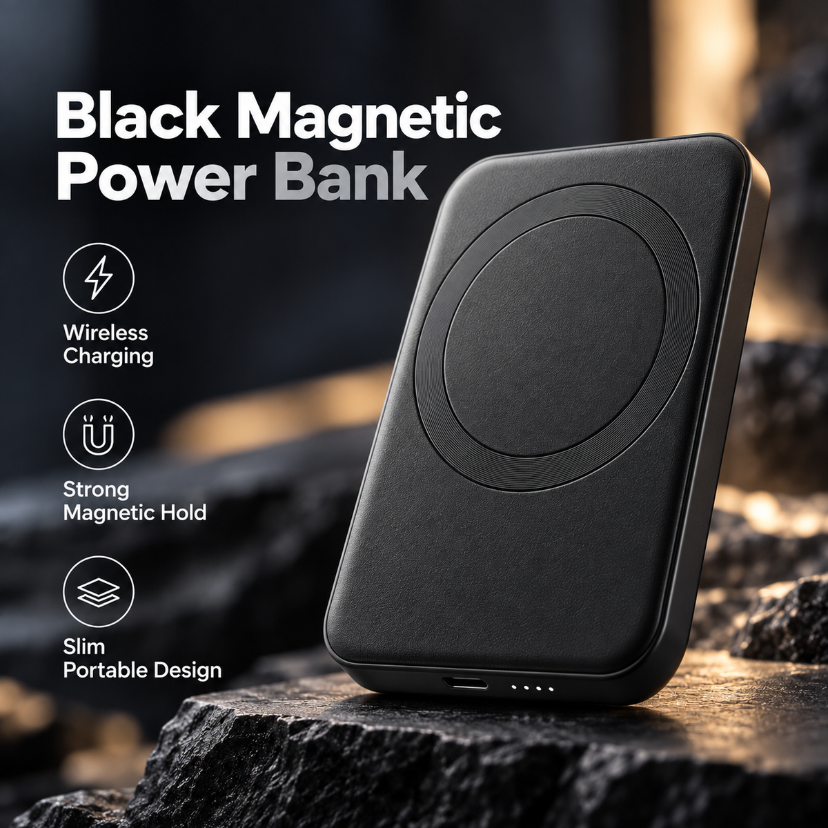 Powerbank 10000mAh + Porte-Cartes Gratuit