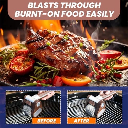 Rechargeable Cordless Electric Grill Cleaner