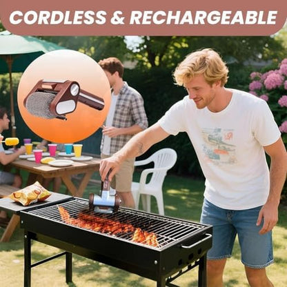 Rechargeable Cordless Electric Grill Cleaner